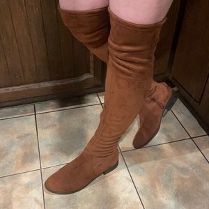Over the knee boots